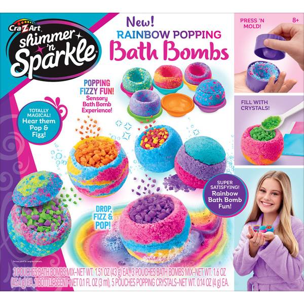Shimmer & Sparkle Bath Bombs